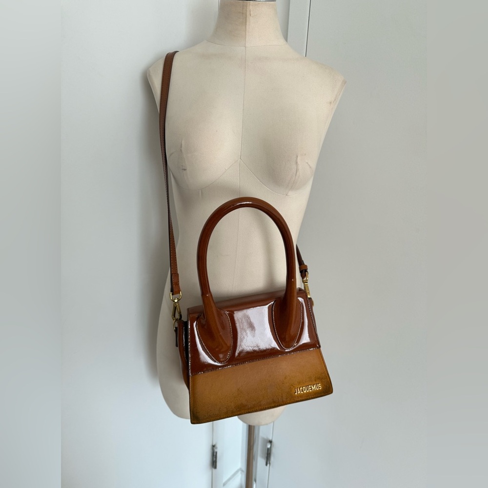 Jacquemus Brown Leather Women's Bag